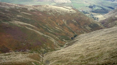 View north from Seal Edge, Kinder Scout